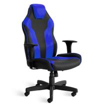 Cadeira Gamer Obeso Plus Size Giratória Relax PT/AZ