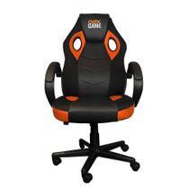 Cadeira gamer oex gc200 preto e laranja