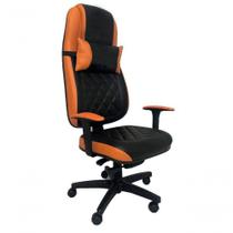 Cadeira Gamer Para Escritório Linha Gamer Cagliari Laranja Cadeira Gamer Para Escritório Linha Gamer Cagliari Laranja