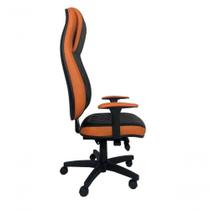 Cadeira Gamer Para Escritório Linha Gamer Cagliari Laranja Cadeira Gamer Para Escritório Linha Gamer Cagliari Laranja