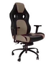 Cadeira Gamer para Escritório Linha Gamer Racing Bege - Design Office Móveis