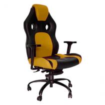 Cadeira Gamer para Escritório Linha Gamer Racing Cor Amarelo Cadeira Gamer para Escritório Linha Gamer Racing Cor Amarelo
