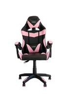 Cadeira gamer pop conforto escritório reclinável rosa