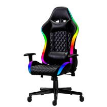Cadeira Gamer Preta com Iluminação LED