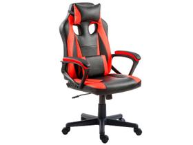Cadeira Gamer Preta e Vermelha 100 Cadeira Gamer Preta e Vermelha 100
