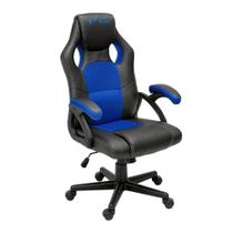 Cadeira Gamer Preto com Azul confortável 601Bright - BRIGHT
