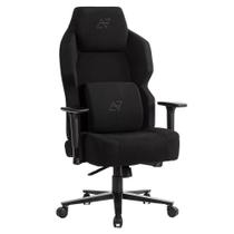 Cadeira Gamer Preto Ergonômica De Tecido Elements Magna