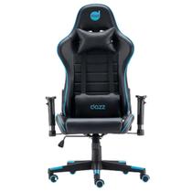 Cadeira Gamer Prime-X V2 Dazz Preto e Azul Com Apoio