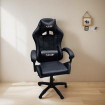 Cadeira Gamer Racer Plus Bulk Preta - Conforto e Ergonomia para Jogos