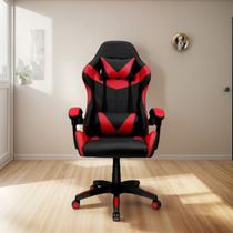 Cadeira Gamer Racer Plus Bulk Preto e Vermelho - Conforto e Ergonomia