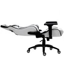 Cadeira Gamer Raven X-30 Estrutura em metal, braço 4D, encosto reclinável até 180 Branca