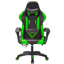 Cadeira Gamer Reclinável Premium X-zone Cgr-01 Preta E Verde Cadeira Gamer Reclinável Premium X-zone Cgr-01 Preta E Verde