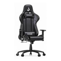 Cadeira Gamer Rise Mode Z3 Black com Braço 4D e Reclinação 90 a 180
