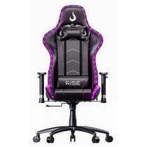 Cadeira Gamer Rise Mode Z6, Ângulo Ajsutável, Braço 2D, RGB, Preto - RM-CG-06-BK-RGB