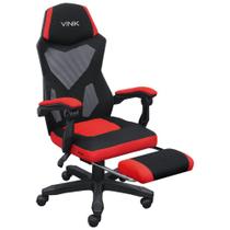 Cadeira Gamer Rocket Preta Com Vermelho Cgr10Pvm - VINIK