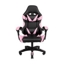 Cadeira Gamer Sniper Preta e Rosa Healer