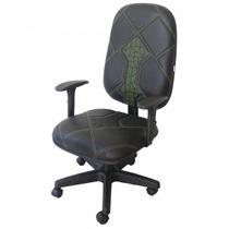 Cadeira Gamer Spectro Braço Regulável Modelo Presidente Ecoflex
