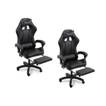 Cadeira Gamer Stillus Ergonômica c/ Apoio p/ Pés 110-120cm