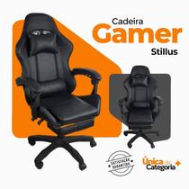Cadeira Gamer Stillus Ergonômica com Apoio para os Pés Cadeira Gamer Stillus Ergonômica com Apoio para os Pés