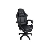 Cadeira Gamer Stillus Ergonômica Com Apoio Para Os Pés - Preto