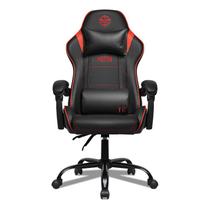 Cadeira Gamer TGT Heron TC, Preto e Vermelho, TGT-HRTC-BR02
