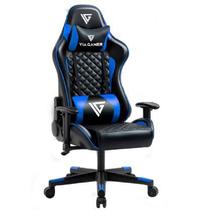 Cadeira Gamer The Best Azul Sem Apoio De Pé