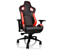Cadeira Gamer Thermaltake GT FIT GTF100 Preta e Vermelha GC-GTF-BRMFDL-01