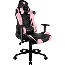 Cadeira Gamer THUNDERX3 TGC12 (Rosa, até 120kg, encosto e braços ajustáveis)
