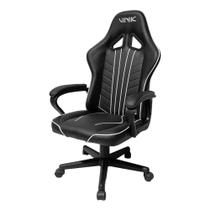 Cadeira Gamer Vinik Vega - Preta/Branca Cadeira Gamer Vinik Vega - Preta/Branca