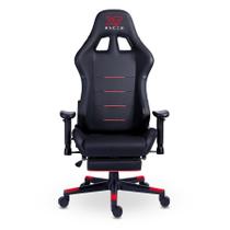 Cadeira Gamer Xt Racer Attack Com Apoio De Pés - Preta