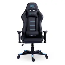 Cadeira Gamer Xt Racer Attack - Preta E Azul Cadeira Gamer Xt Racer Attack - Preta E Azul