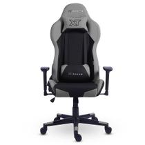Cadeira Gamer XT Racer Defender, Até 120kg, Com Almofadas, Reclinável, Descanso de Braço 3D, Preto e Cinza - XTR-032 Cadeira Gamer XT Racer Defender, Até 120kg, Com Almofadas, Reclinável, Descanso de Braço 3D, Preto e Cinza - XTR-032