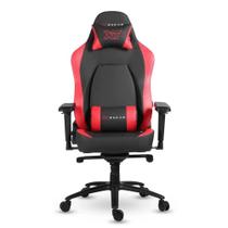 Cadeira Gamer XT Racer Fire Gun, Até 130Kg, Reclinável, Com Almofadas, Cilindro de Gás Classe 4, Couro PU, Preta e Vermelha - XTR-027 Cadeira Gamer XT Racer Fire Gun, Até 130Kg, Reclinável, Com Almofadas, Cilindro de Gás Classe 4, Couro PU, Preta e Vermelha - XTR-027