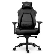 Cadeira Gamer Xt Racer Fire Gun Em Couro Preto