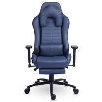 Cadeira Gamer XT Racer Platinum W Series, Até 120kg, Com Almofadas, Reclinável, Descanso de Braço 3D, Azul - XTR-067