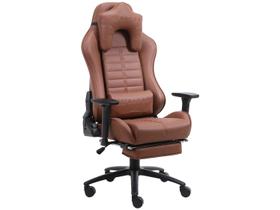 Cadeira Gamer XT Racer Platinum W Series, Até 120kg, Com Almofadas, Reclinável, Descanso de Braço 3D, Marrom - XTR-016 Cadeira Gamer XT Racer Platinum W Series, Até 120kg, Com Almofadas, Reclinável, Descanso de Braço 3D, Marrom - XTR-016