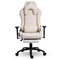 Cadeira Gamer XT Racer Platinum W Series, Até 120kg, Com Almofadas, Reclinável, Descanso de Braço 3D, Off White - XTR-068