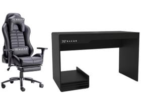 Cadeira Gamer XT Racer Reclinável Giratória Preta