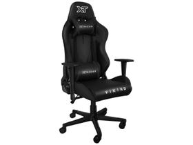 Cadeira Gamer XT Racer Viking Series, Até 120 Kg, Com Almofadas, Reclinável, Descanso de Braço 3D, Preto - XTR-014