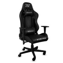 Cadeira Gamer XT Racer Viking Series, Até 120 Kg, Com Almofadas, Reclinável, Descanso de Braço 3D, Preto - XTR-014