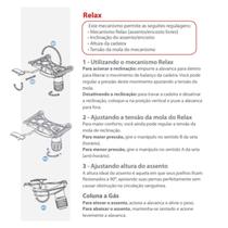 Cadeira Giratória Escritório Havana Presidente Preta Relax Base Cromada c/ Rodizio (100% Nacional)