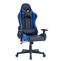 Cadeira Giratória Gamer Reclinável Kl3 Preto E Azul Cadeira Giratória Gamer Reclinável Kl3 Preto E Azul