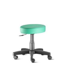 Cadeira Giratória Mocho, Ajuste de Altura e Rodízios Ideal para Estética, Manicure, Tatuagem, Odontologia e Uso Doméstico