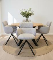 Cadeira Giratória Paris Conjunto 2 Unidades