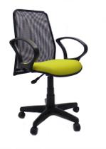 Cadeira Gold diretor executiva tela Amarelo - Kaliman