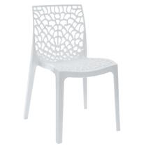 Cadeira Gruvyer Design em Polipropileno Compacta e Empilhável Cadeira Gruvyer Design em Polipropileno Compacta e Empilhável