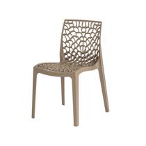 Cadeira Gruvyer para Sala de Jantar, Cozinha, Quarto, Casa Elegante Empilhável e Resistente