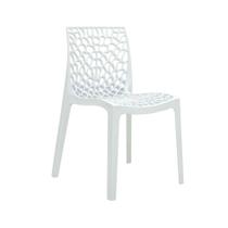 Cadeira Gruvyer Sala de Jantar Branco R02 - D'Rossi