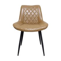 Cadeira Haifa Assento em MDF e Base em Aço Pintado Fratini