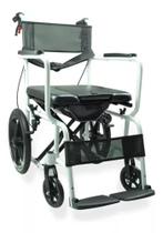 Cadeira higienica em aluminio c/rodizios - dy02604lj-46 - montserrat